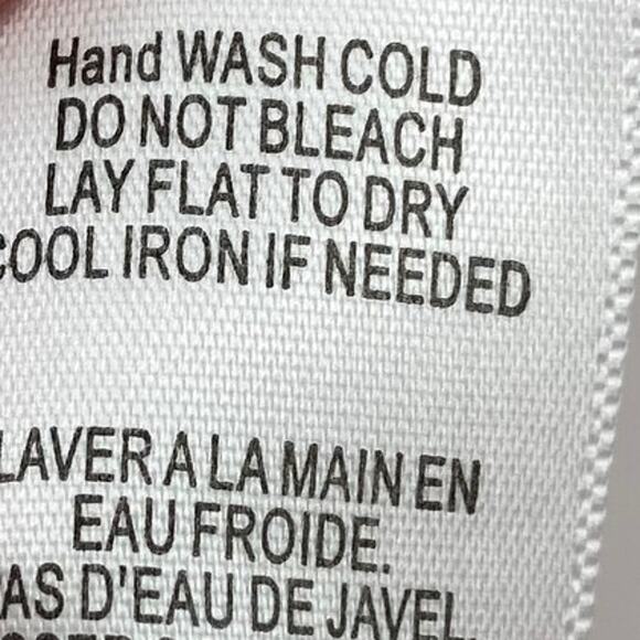 Young Fabulous & Broke Tie Front Top Ombré Dip Dye Pattern Pink Orange Womens L - Picture 8 of 8